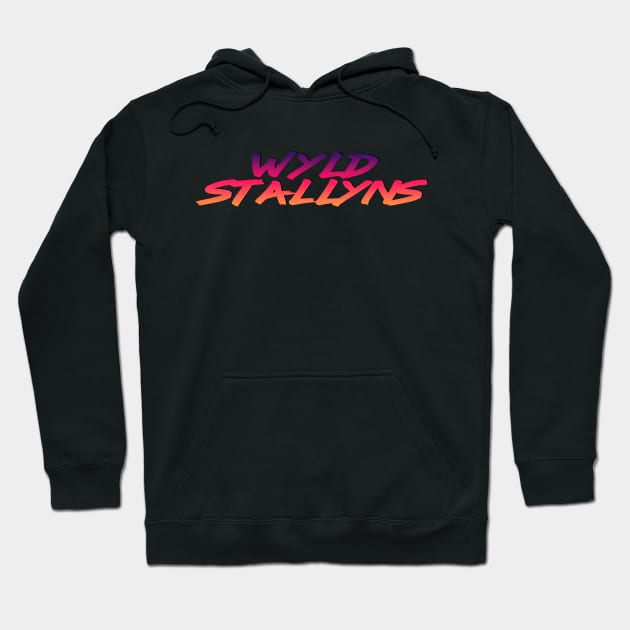 Wyld retrowave Hoodie by Bandura